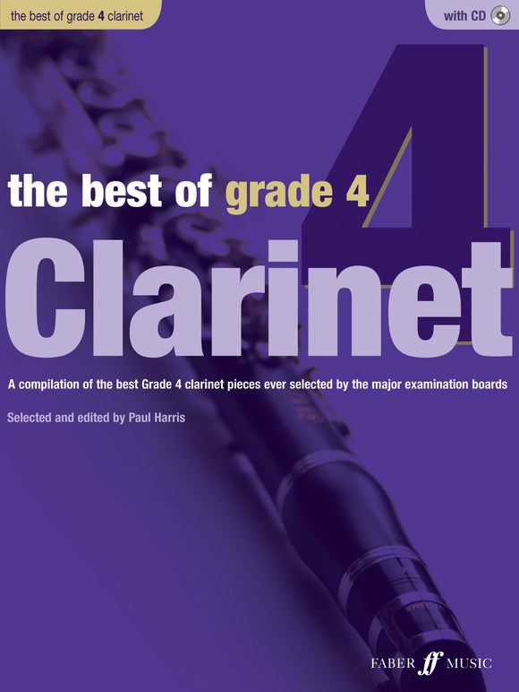 The Best Of Grade 4 Clarinet Edited By Paul Harris With Piano Accompaniment