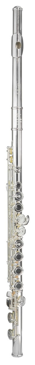 Trevor James TJ Chanson Flute Outfit Solid Silver Voce Design Head Split E Closed Hole