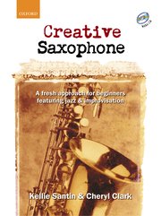 Santin and Clark Creative Saxophone Book and CD