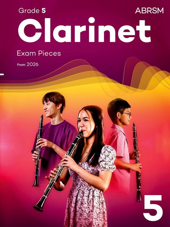 ABRSM Clarinet Exam Pieces from 2026 - Grade 5