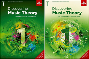 ABRSM Grade 1 Discovering Music Theory Workbook and Answer Book Bundle