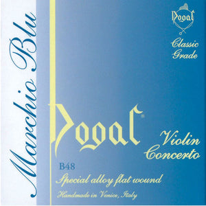 Dogal Violin String D - Blue