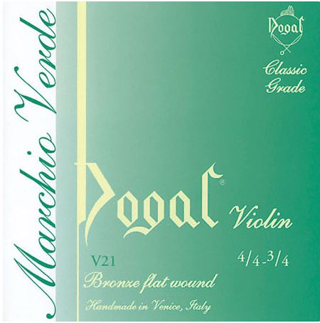 Dogal Violin E Green 1/8 1/16