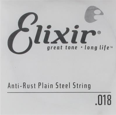 Elixir Plain Single String 18 Gauge