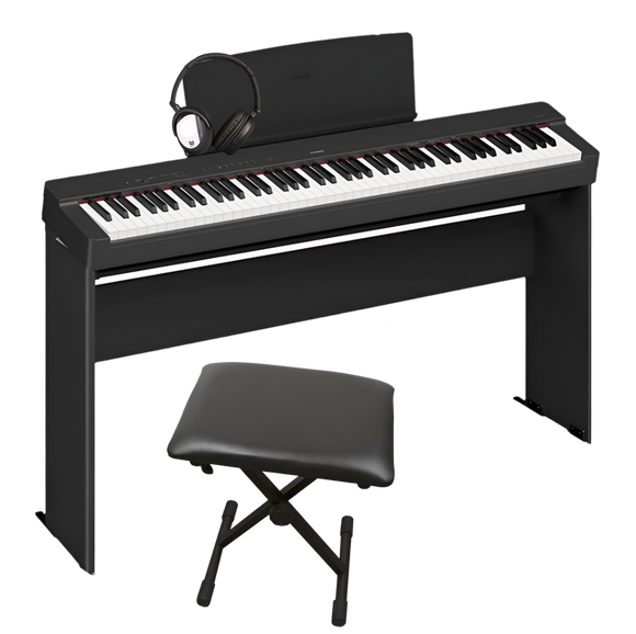 Yamaha P-223B Digital Piano - Super Deluxe Bundle