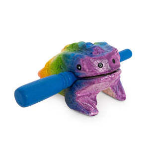 PP 'Honestly Made' Mini Rainbow Frog Guiro and Scraper