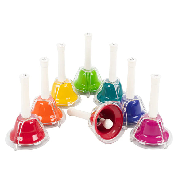 Percussion Plus Combi Hand Bells, set of 8