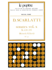 Scarlatti Sonates Volume 10 K458-K506 Harpsichord (or Piano)