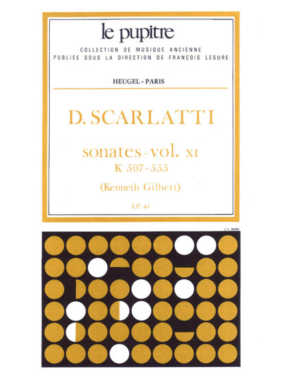 Scarlatti Sonates Volume 11 K507-K555 Harpsichord (or Piano)