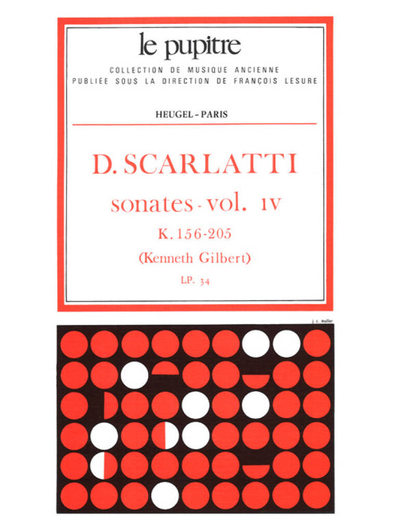 Scarlatti Sonates Volume 4 K156-K205 Harpsichord (or Piano)