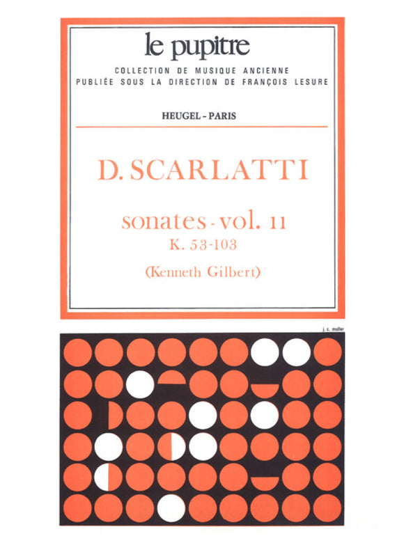 Scarlatti Sonates Volume 2 K53-K103 Harpsichord (or Piano)