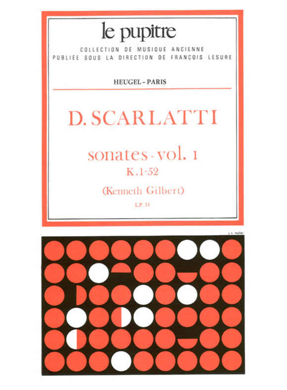 Scarlatti Sonates Volume 1 K1-K52 Harpsichord (or Piano)