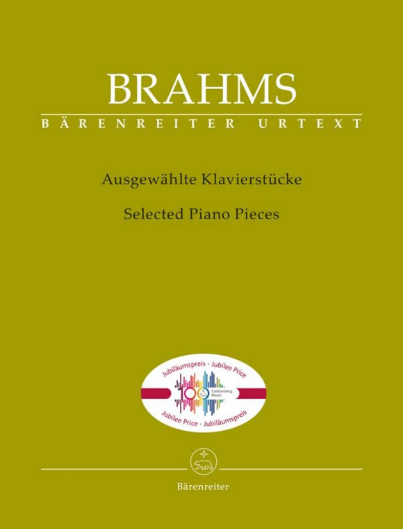 Brahms Selected Piano Pieces