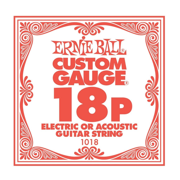 Ernie Ball 18p Ball End Guitar String