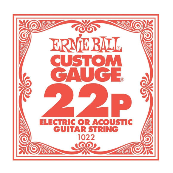 Ernie Ball 22 Plain Nickel Ball End Guitar String