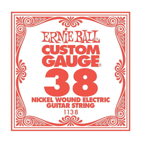 Ernie Ball 38W Nickel Wound Ball End Guitar String