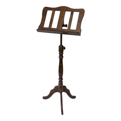 Wooden Music Stand Baroque-Style Walnut