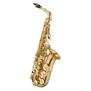 Jupiter JAS700Q Alto Sax Outfit Gold Lacquered High F Sharp Detachable Bell