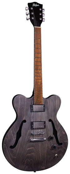 Hofner Verythin Electric Guitar Black Stain