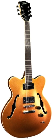 Hofner Verythin Electric Guitar Pearl Gold