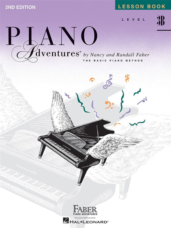 Faber & Faber Piano Adventures Lesson Book Level 3B