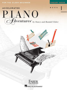 Accelerated Piano Adventures for the Older Beginner Theory Book 1