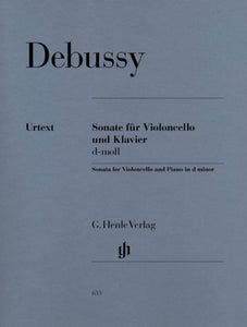 Debussy Sonata Dm for Cello and Piano