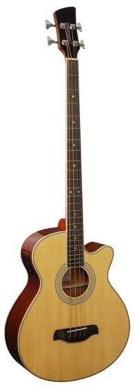 Brunswick Electro-Acoustic Bass Guitar Natural