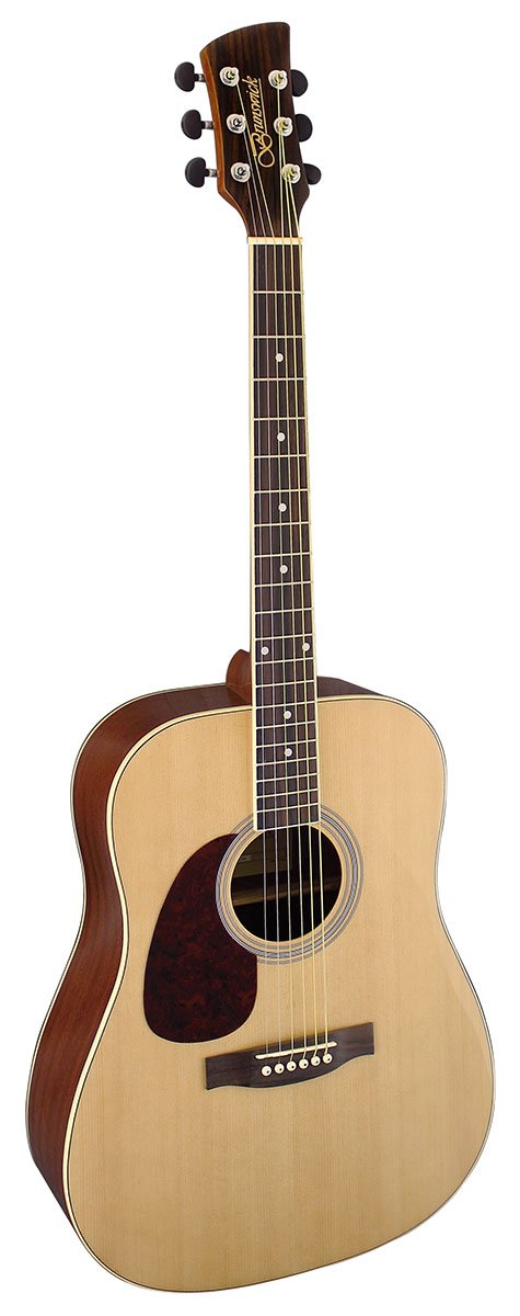Brunswick BDL200 Dreadnought Natural Lefthanded